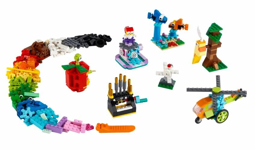 Klocki LEGO Classic - Klocki i funkcje (11019)