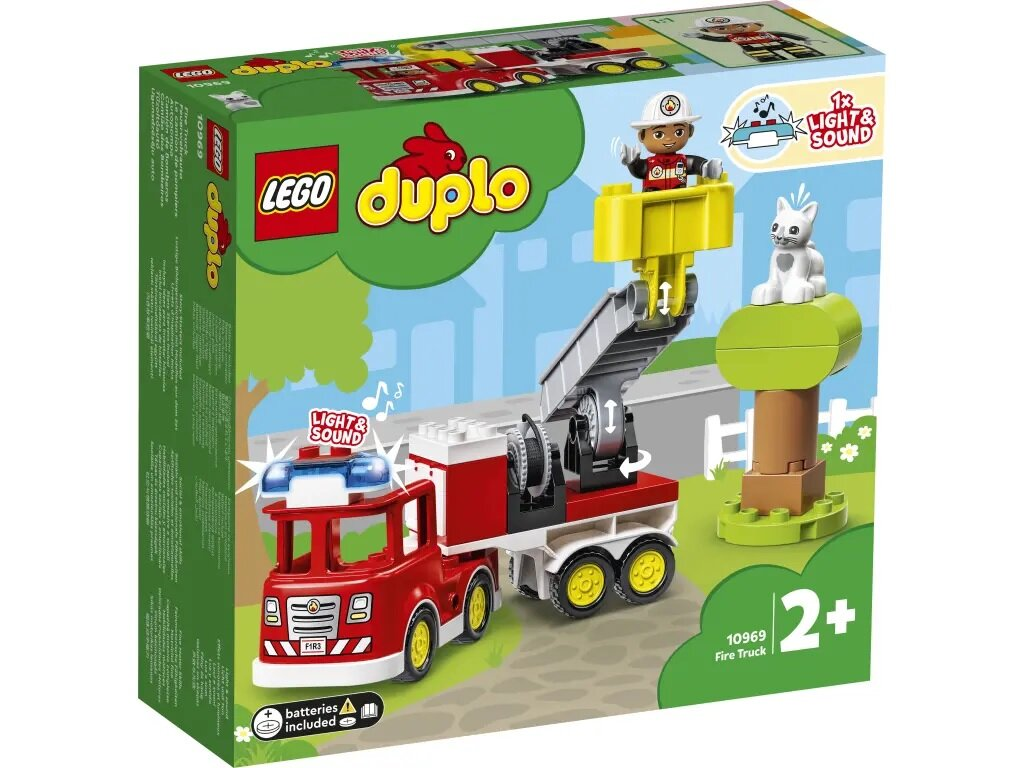 Klocki LEGO DUPLO - Wóz strażacki (10969)