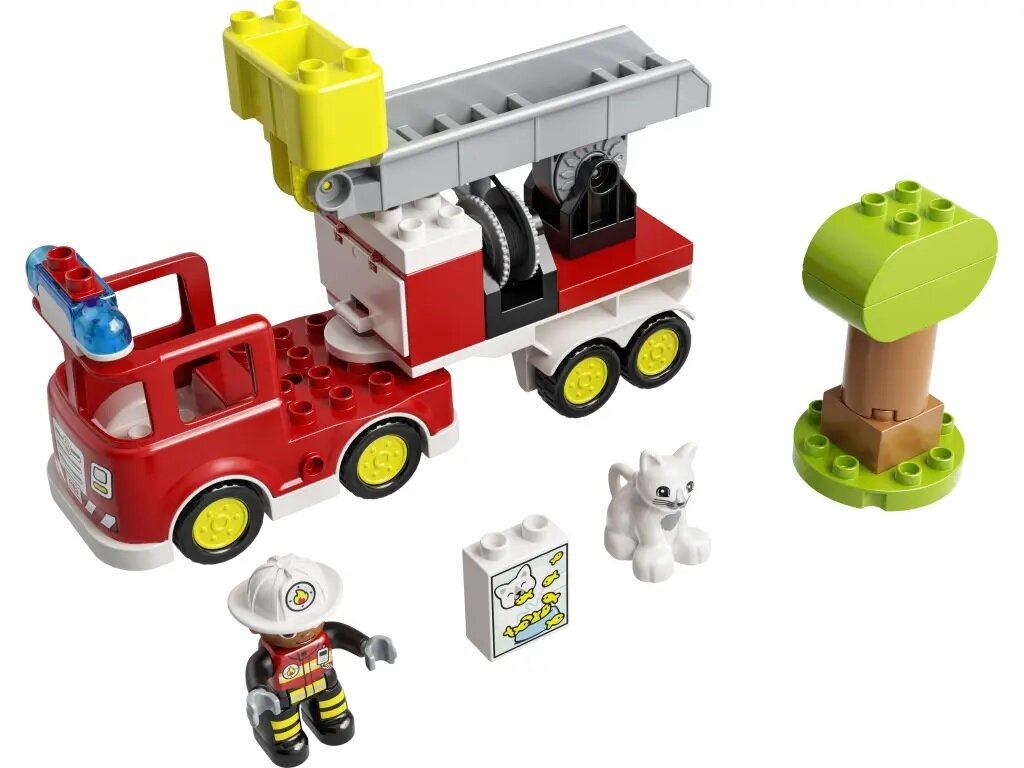 Klocki LEGO DUPLO - Wóz strażacki (10969)