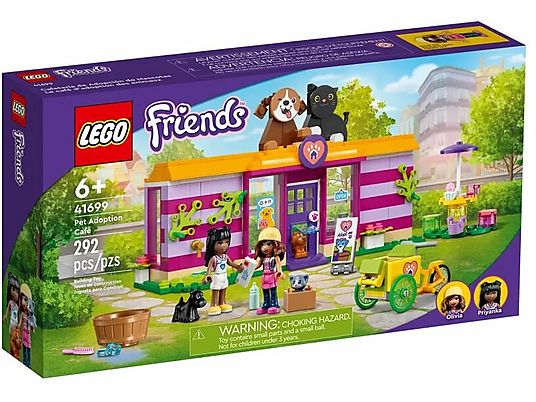 Klocki LEGO Friends - Kawiarnia przy schronisku (41699)