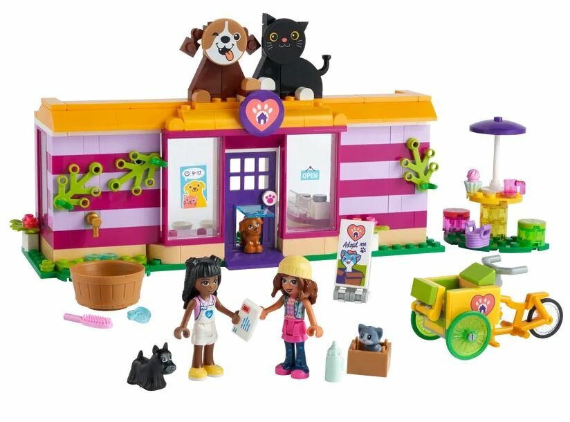 Klocki LEGO Friends - Kawiarnia przy schronisku (41699)
