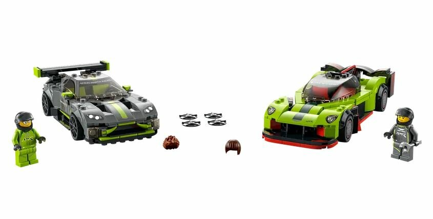Klocki LEGO Speed Champions - Aston Martin Valkyrie AMR PRO i Aston Martin Vantage GT3 (76910)