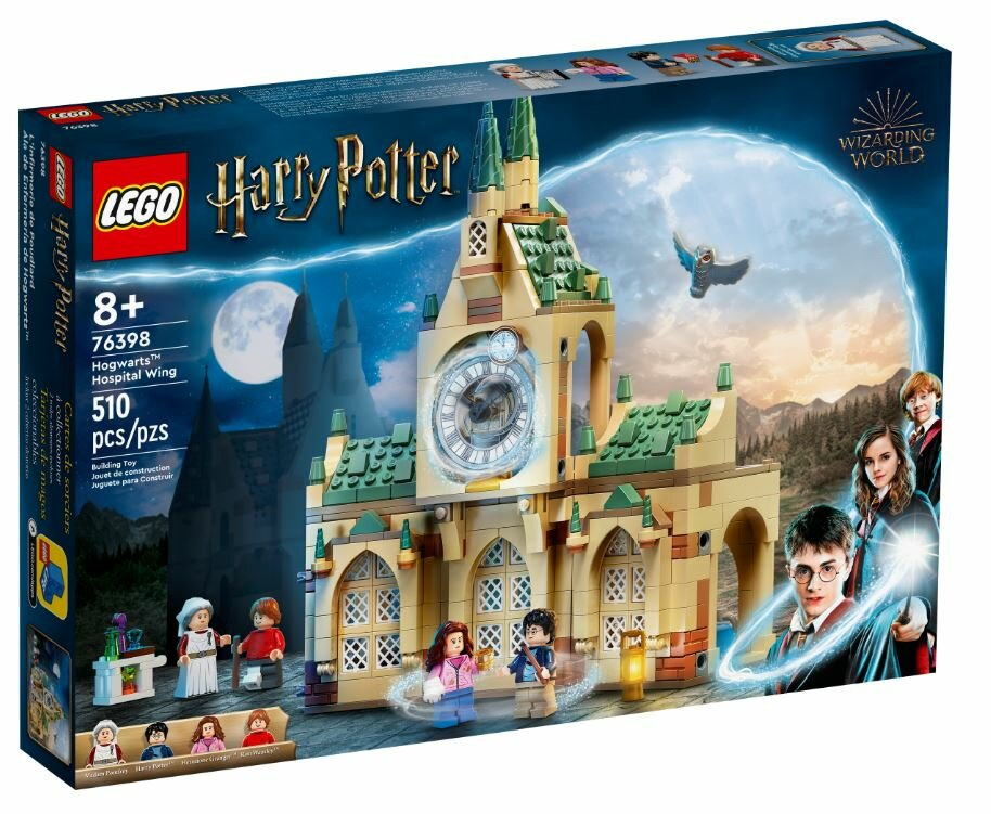 Klocki LEGO Harry Potter - Skrzydło szpitalne Hogwartu (76398)