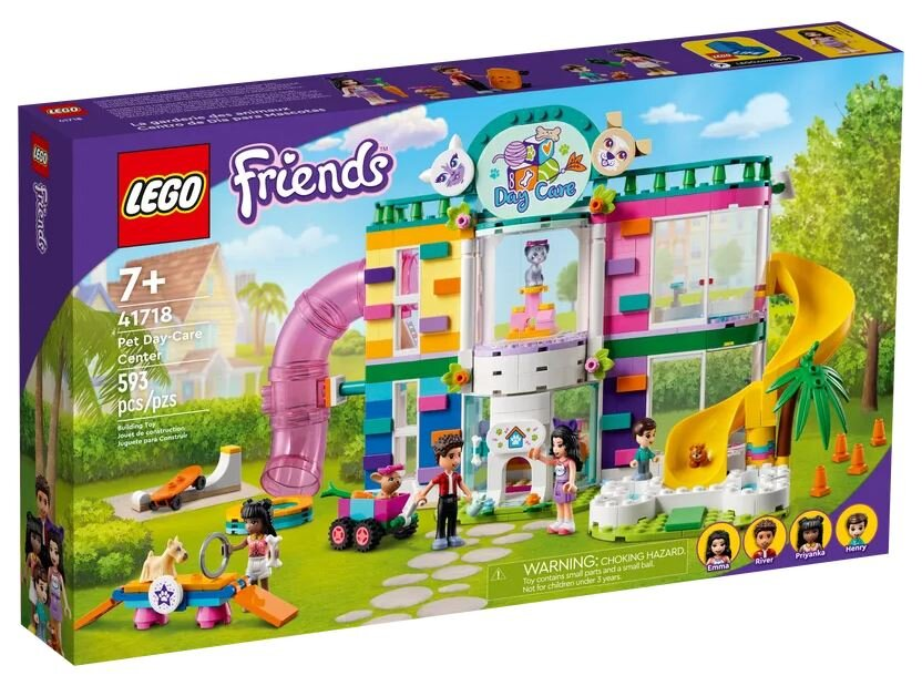 Klocki LEGO Friends - Hotel dla zwierzątek (41718)