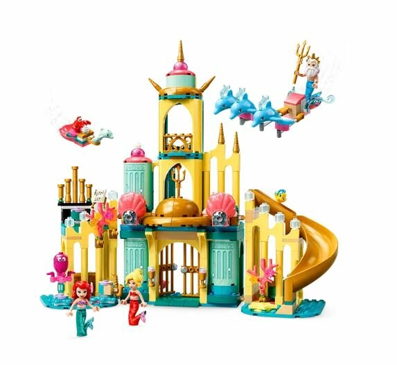 Klocki LEGO Disney - Podwodny pałac Arielki (43207)