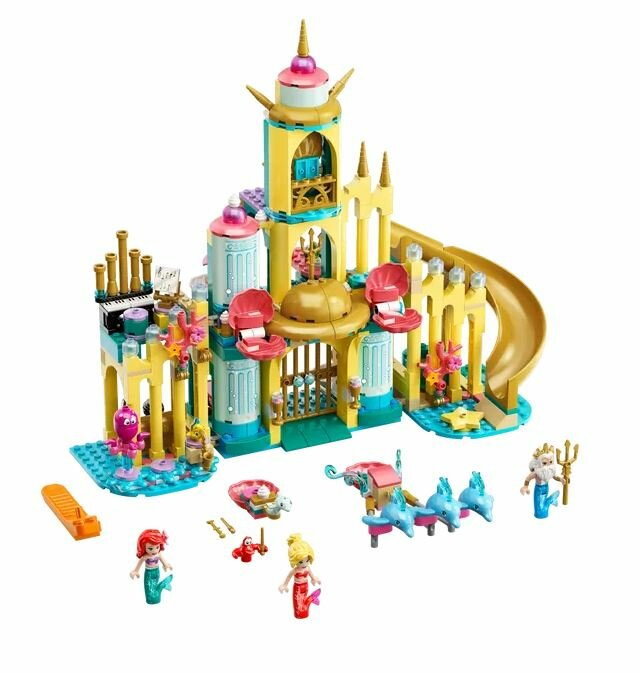 Klocki LEGO Disney - Podwodny pałac Arielki (43207)