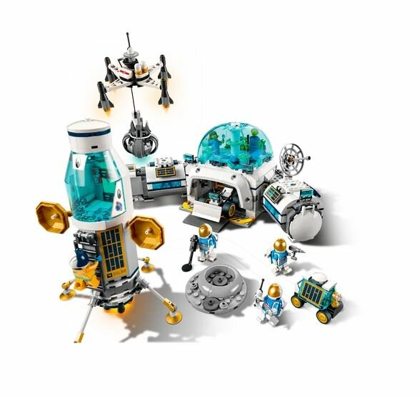 Klocki LEGO City - Stacja badawcza na Księżycu (60350)