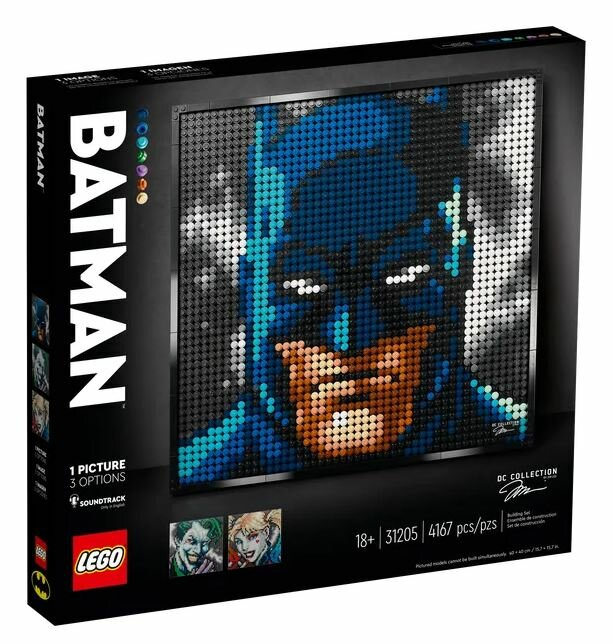 Klocki LEGO Art - Batman Jima Lee kolekcja (31205)