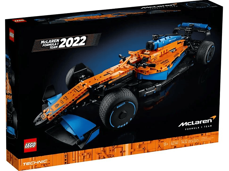 Klocki LEGO Technic - Samochód wyścigowy McLaren Formula 1 (42141)