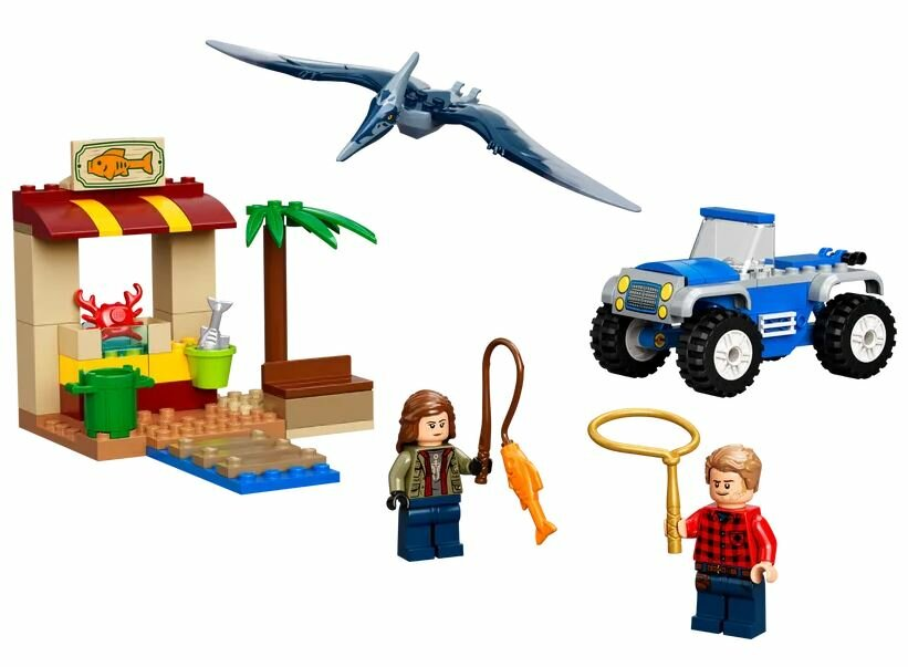 Klocki LEGO Jurassic World - Pościg za pteranodonem (76943)