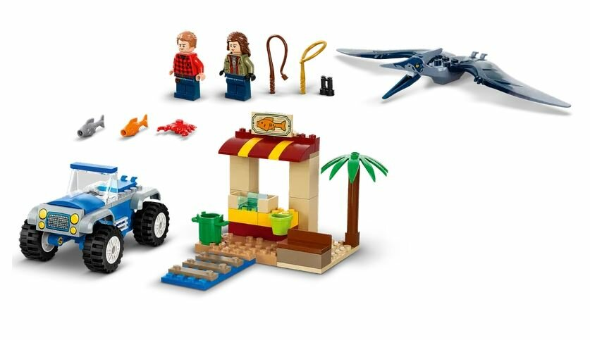 Klocki LEGO Jurassic World - Pościg za pteranodonem (76943)