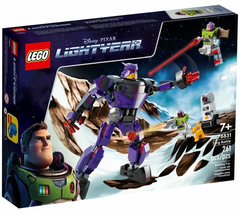 Klocki LEGO Disney Lightyear - Starcie z Zurgiem (76831)
