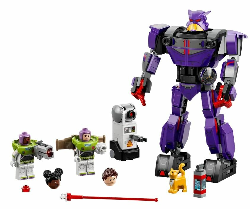 Klocki LEGO Disney Lightyear - Starcie z Zurgiem (76831)