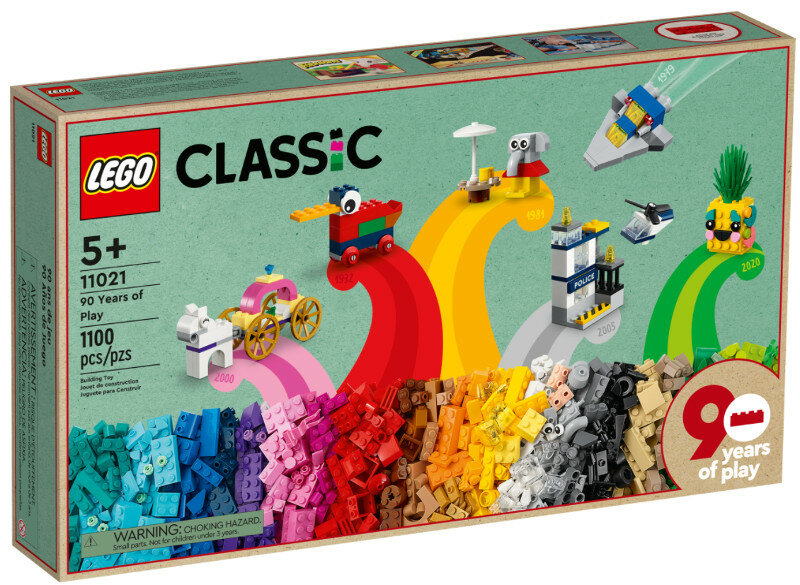 Klocki LEGO Classic - 90 lat zabawy 1021