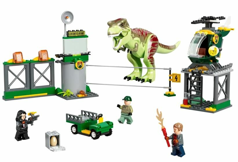 Klocki LEGO Jurassic World - Ucieczka tyranozaura (76944)