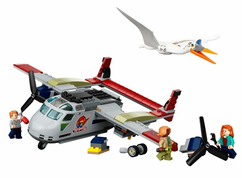 Klocki LEGO Jurassic World - Kecalkoatl: zasadzka z samolotem (76947)