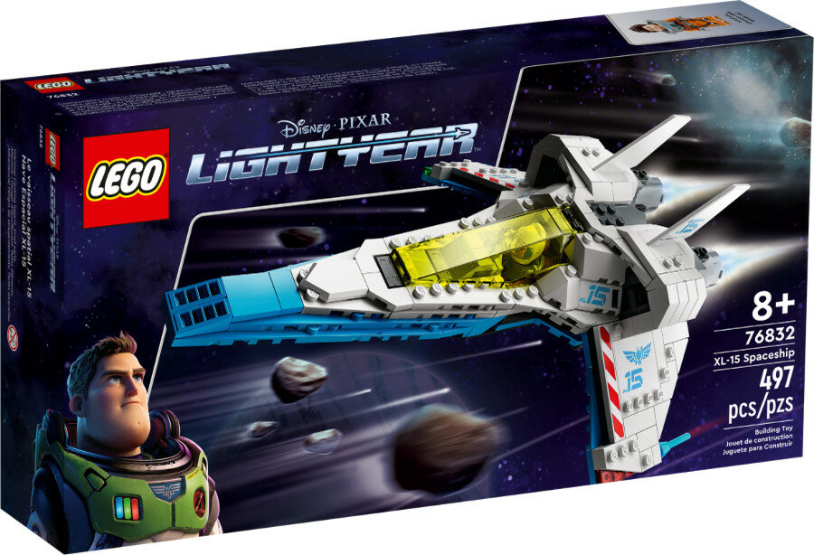 Klocki LEGO Disney and Pixar Buzz Astral - Lightyear: Statek kosmiczny XL-15 76832