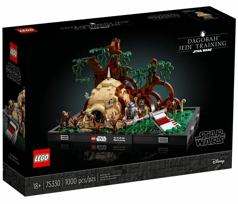 Klocki LEGO Star Wars - Diorama: Szkolenie Jedi na Dagobah (75330)
