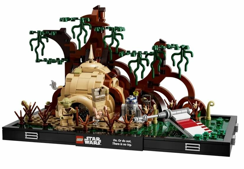 Klocki LEGO Star Wars - Diorama: Szkolenie Jedi na Dagobah (75330)