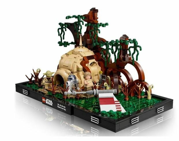 Klocki LEGO Star Wars - Diorama: Szkolenie Jedi na Dagobah (75330)