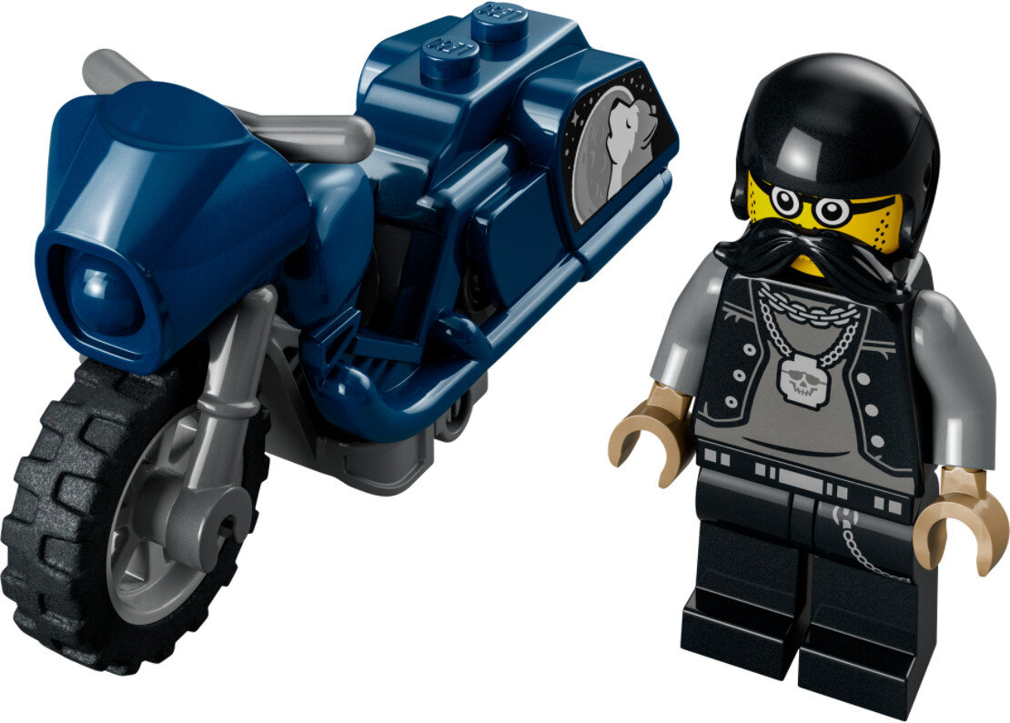 Klocki LEGO City - Turystyczny motocykl kaskaderski 60331