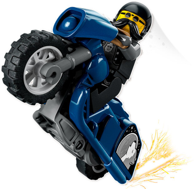 Klocki LEGO City - Turystyczny motocykl kaskaderski 60331