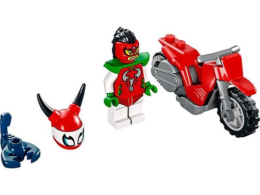 Klocki LEGO City - Motocykl kaskaderski brawurowego skorpiona 60332