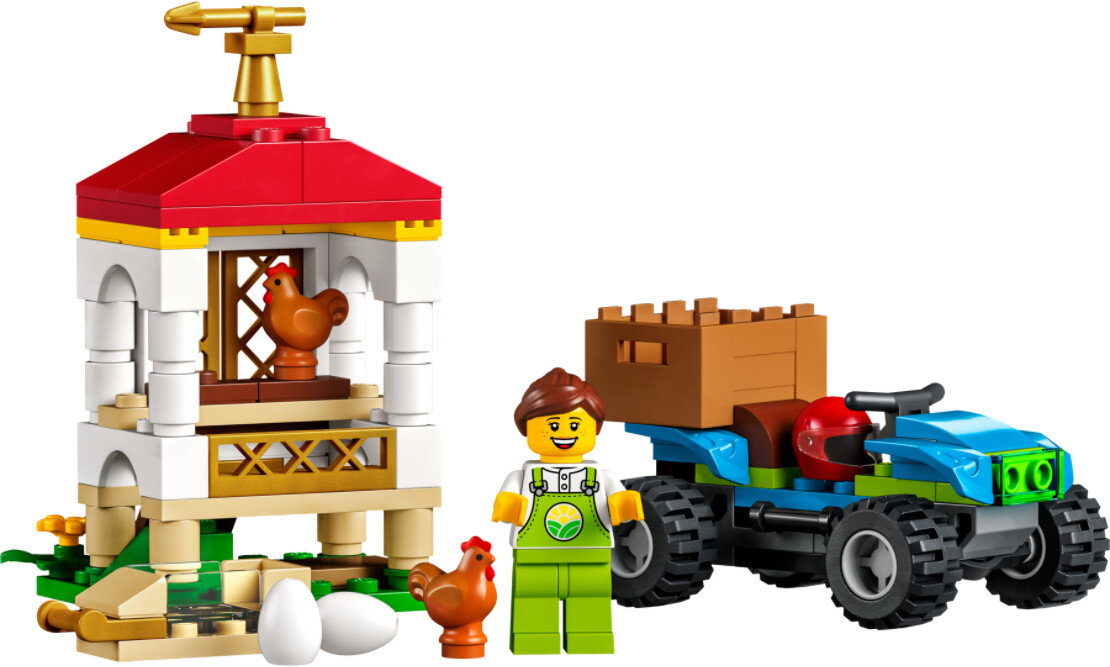 Klocki LEGO City - Kurnik z kurczakami 60344
