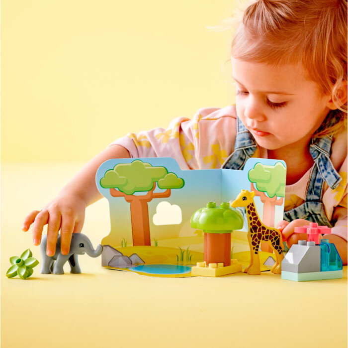 Klocki LEGO Duplo - Dzikie zwierzęta Afryki 10971
