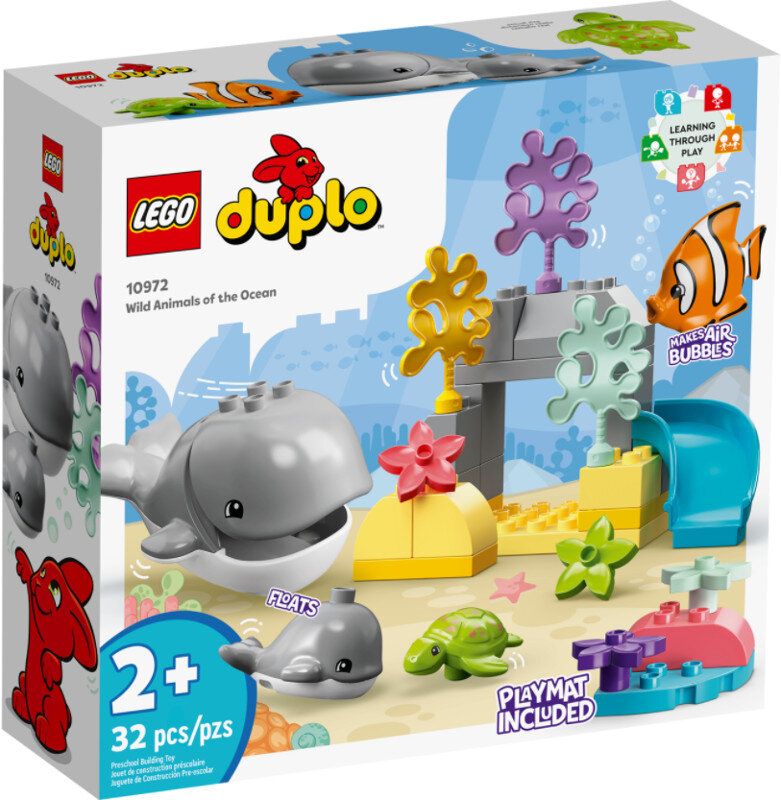 Klocki LEGO Duplo - Dzikie zwierzęta oceanów 10972