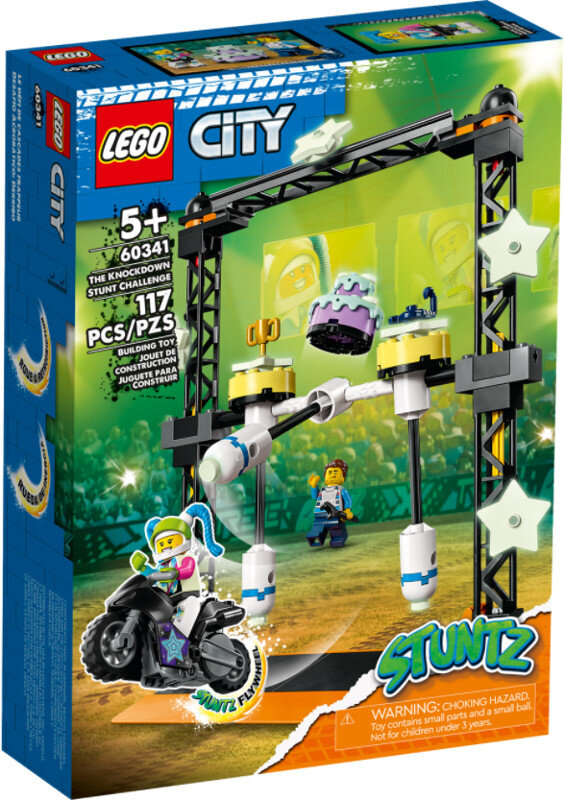 Klocki LEGO City - Wyzwanie kaskaderskie: przewracanie 60341