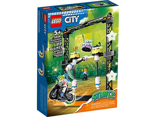 Klocki LEGO City - Wyzwanie kaskaderskie: przewracanie 60341