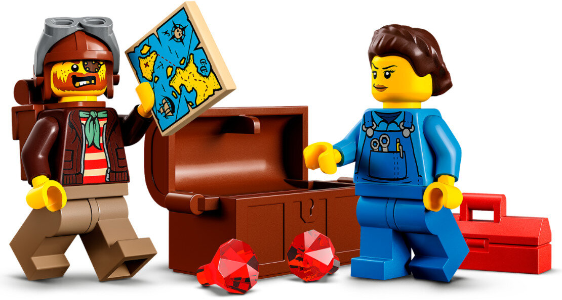 Klocki LEGO City - Wyzwanie kaskaderskie: atak rekina 60342