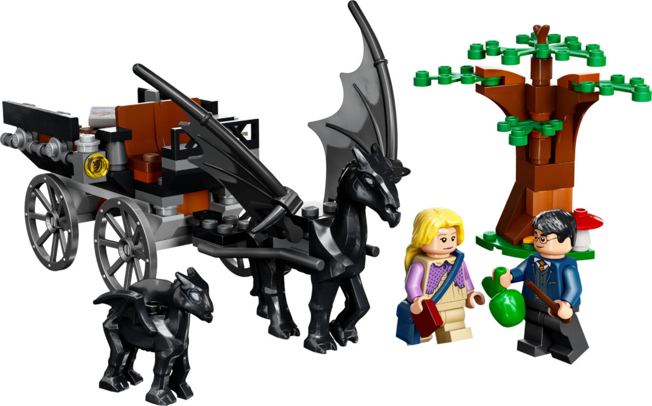 Klocki LEGO Harry Potter - Testrale i kareta z Hogwartu 76400