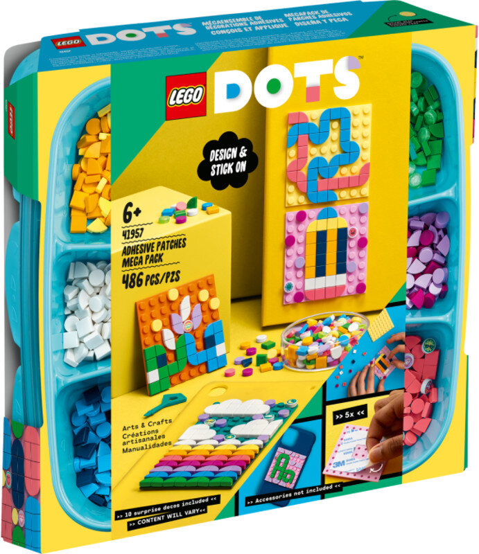 Klocki LEGO Dots - Megazestaw nalepek 41957