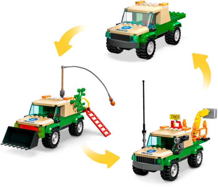 Klocki LEGO City - Misje ratowania dzikich zwierząt 60353