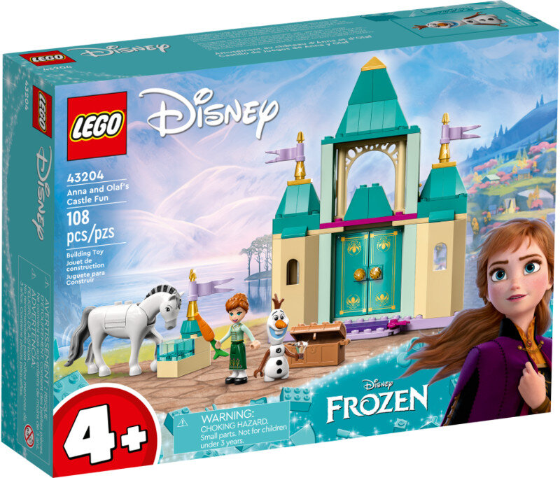 Klocki LEGO Disney Princess - Zabawa Anny i Olafa w zamku 43204