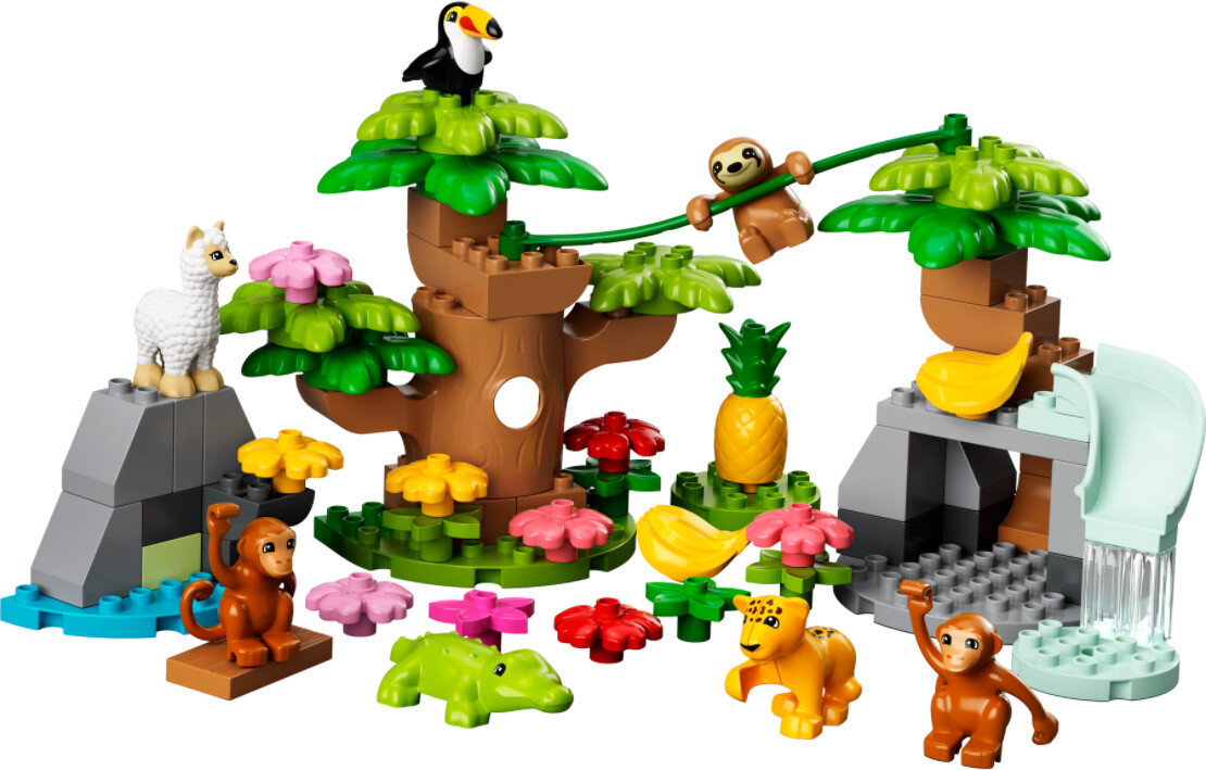 Klocki LEGO Duplo - Dzikie zwierzęta Ameryki Południowej 10973