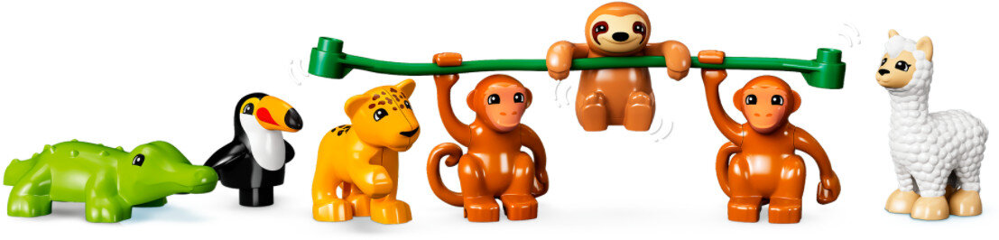 Klocki LEGO Duplo - Dzikie zwierzęta Ameryki Południowej 10973