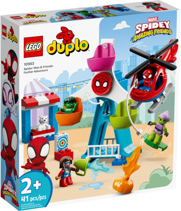Klocki LEGO Duplo - Spider-Man i przyjaciele w wesołym miasteczku 10963