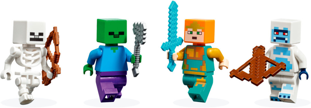 Klocki LEGO Minecraft - Lodowy zamek 21186
