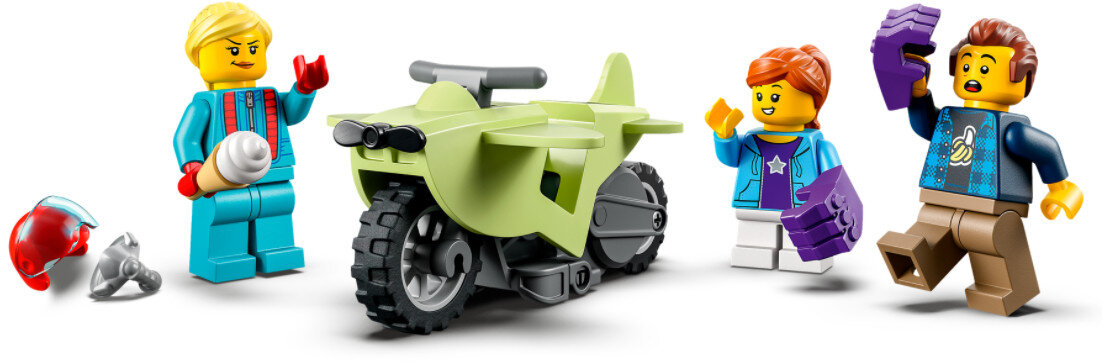 Klocki LEGO City - Kaskaderska pętla i szympans demolka 60338