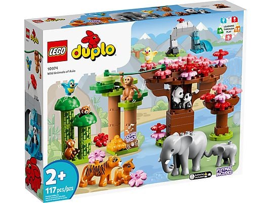 Klocki LEGO Duplo Town - Dzikie zwierzęta Azji 10974