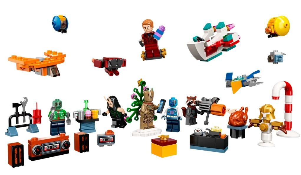 Klocki LEGO Marvel Kalendarz adwentowy ze Strażnikami Galaktyki (76231)