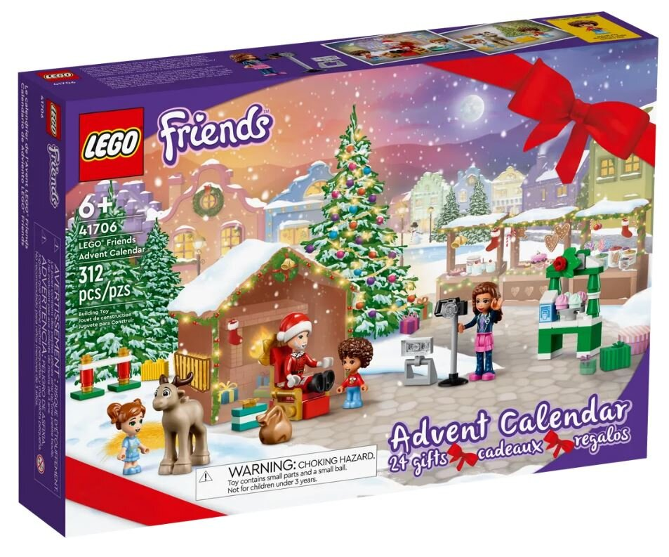 Klocki LEGO Friends Kalendarz adwentowy (41706)