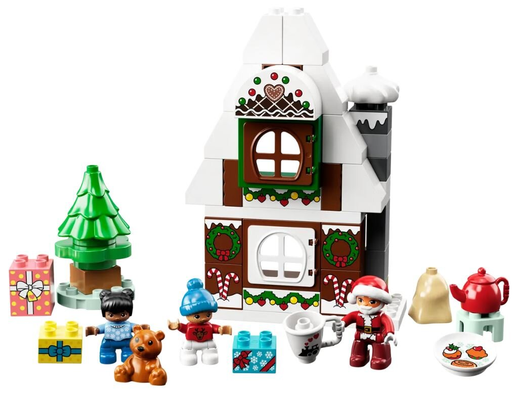 Klocki LEGO DUPLO Piernikowy domek Świętego Mikołaja (10976)