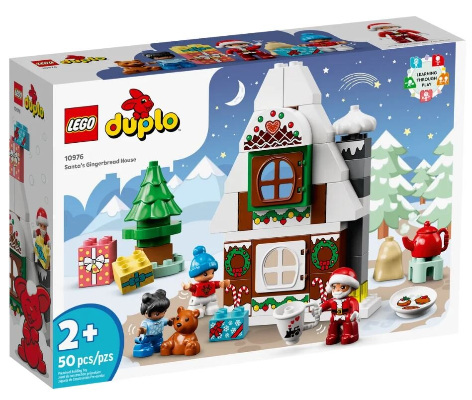 Klocki LEGO DUPLO Piernikowy domek Świętego Mikołaja (10976)