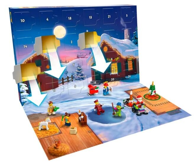 Klocki LEGO City Kalendarz adwentowy (60352)