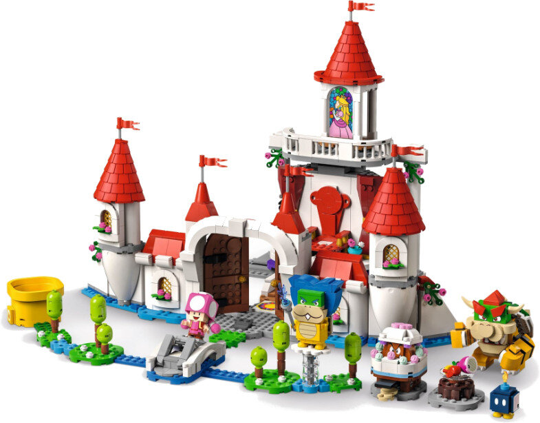 Klocki LEGO Super Mario - Zamek Peach — zestaw rozszerzający 71408