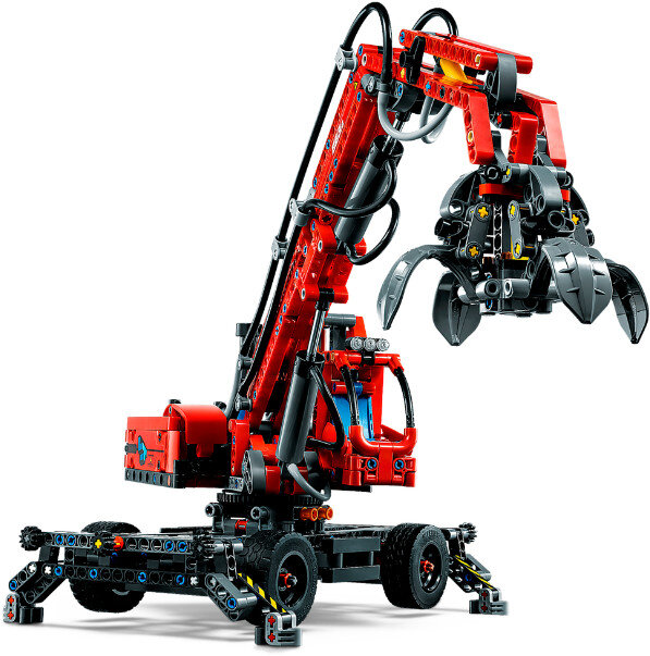 Klocki LEGO Technic - Dźwig z chwytakiem 42144